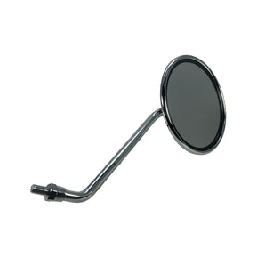 LH BACK MIRROR, BUDDY,(STAINLESS)