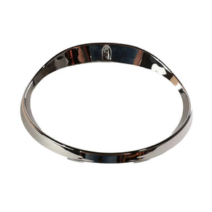Bezel - Chrome, Headlight, 2007+ (Buddy 50/125/150/170i)