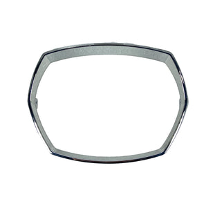 TRIM - HEADLIGHT BEZEL, SQUARE, CHROME (GT150, GP300S)