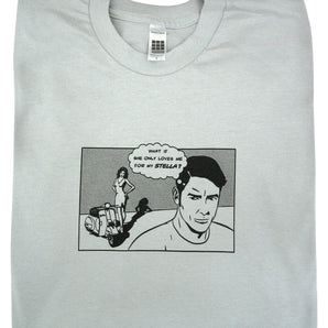T-Shirt (Comic, Grey)