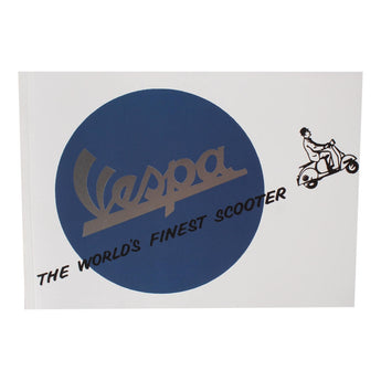 Notepad (Vespa, World's Finest Scooter, 6" x 8")