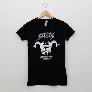 T-Shirt (Metal, Black, Womens)