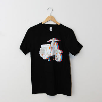 T-Shirt (Stereo Vision Stella, Black)