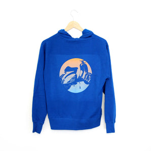 Hoodie (VBC, Blue, zip-up)