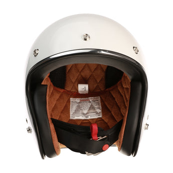 Genuine Scooter Co. Color-Matched Helmet (3/4, White, Open Face) – Scooterworks USA, LLC Genuine Scooter Co. Color-Matched Helmet (3/4, White, Open Face) – Scooterworks USA, LLC