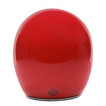 Prima Helmet (Red, 3/4 Open Face); Genuine Color Matched