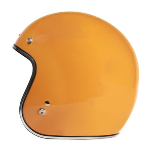 Prima Helmet (Tangerine, 3/4 Open Face); Genuine Color Match