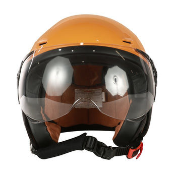 Prima Helmet (Tangerine, With Shield) Genuine Color Matched
