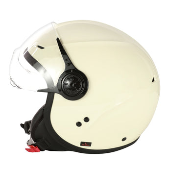 Prima Helmet (Vanilla, With Shield) Genuine Color Matched