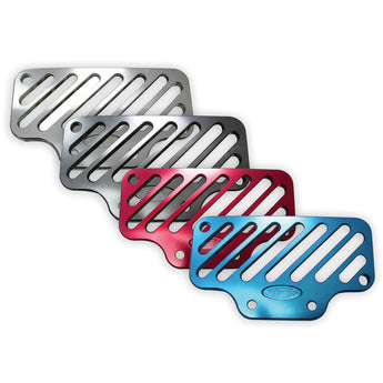 NCY Oil Cooler Cover (Aluminum, Chrome); Yamaha Vino 125