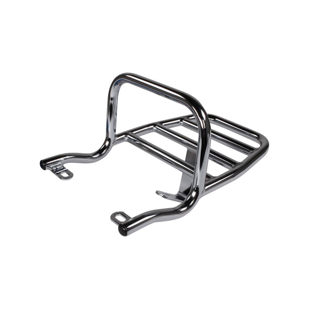 Chrome Back Rack Prima Chrome Rear Rack | Genuine Buddy Kick 125i – Scooterworks USA, LLC