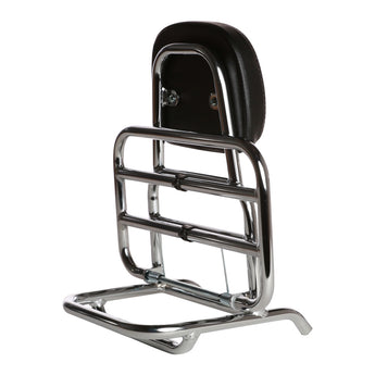 Prima Rear Rack (Backrest, Chrome); RA GT150, GP300S