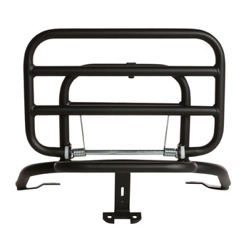 Prima Folding Rear Rack (Black); Vespa GTS, GTV