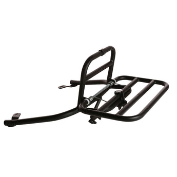 Prima Folding Rear Rack (Black); Vespa GTS, GTV