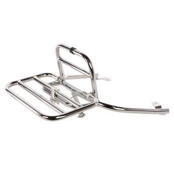 Prima Folding Rear Rack (Chrome); Vespa GTS, GTV