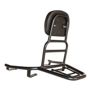 Prima Rear Rack (Black, Backrest); NIU Nqi