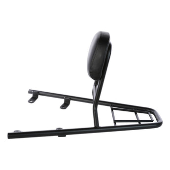 Prima Rear Rack (Backrest, Black); Genuine Rattler 200i