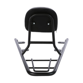 Prima Rear Rack (Backrest, Black); Genuine Rattler 200i