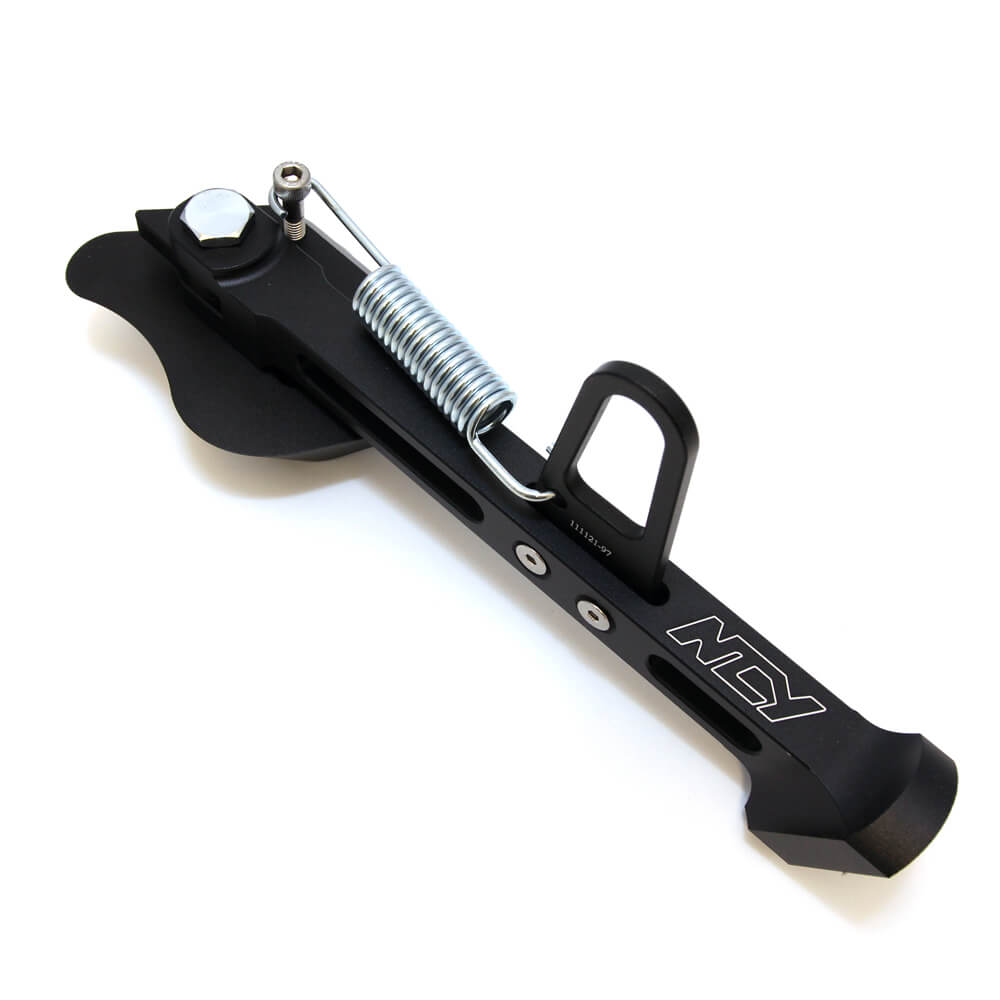 NCY Sidestand (Black); Stretched Honda Ruckus – Scooterworks USA, LLC