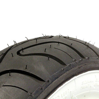 Prima Tire (Whitewall, 100/90 - 10) TUBELESS