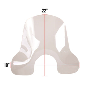 Prima Windshield (Medium); Vespa P Series, Genuine Stella