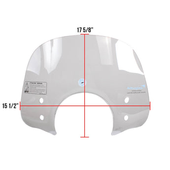 Cuppini Short Windscreen; Vespa Primavera