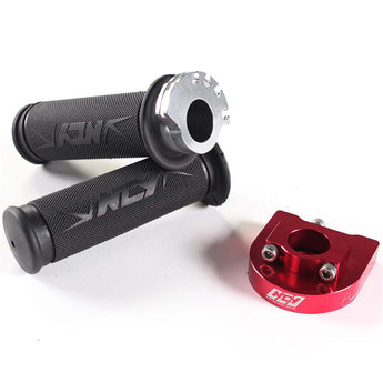 NCY Throttle & Grip Set (Bearing Style, 7/8")