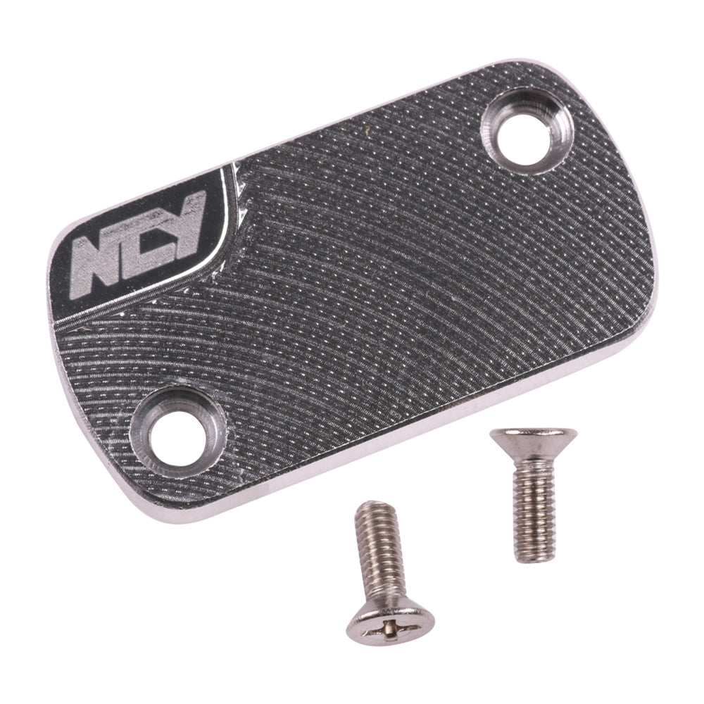 NCY Master Cylinder Cover (Silver); Honda-style
