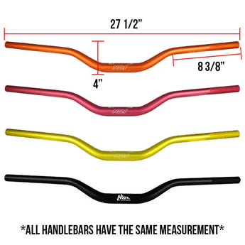 NCY Taper Handlebar (28mm); Honda Ruckus, Zuma 125