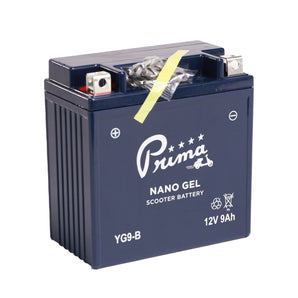 Prima Gel Battery (12V YG9-B); Genuine Stella 2T,