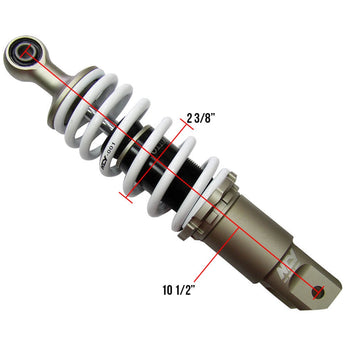 NCY Performance Shock (Rear, White, 265mm); Honda Ruckus