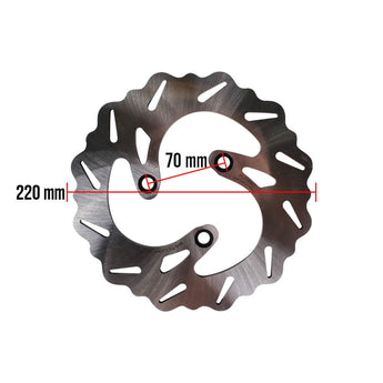 NCY Brake Disc (220mm); Genuine Buddy 4T