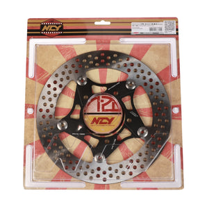 NCY Floated Brake Disc (Black, Stainless, 260mm); Zuma 125