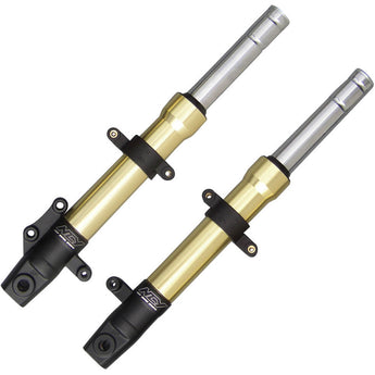 NCY Aluminum Front Forks (Gold); GY6