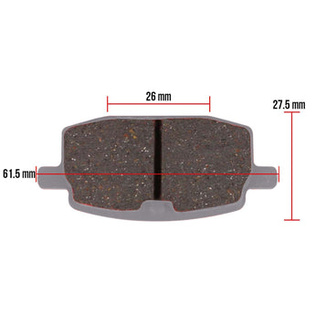 NCY Racing Brake Pads (Grey); Genuine, Adly, TGB