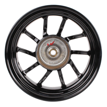 NCY Rear Wheel (Black, 10 Spoke); Honda Ruckus