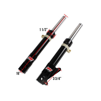 NCY Front Forks (DiskType, Black); Honda Ruckus, Dio