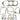 NCY Engine Gasket Set (58.5 mm); Genuine, GY6