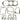 NCY Engine Gasket Set (61mm); GY6