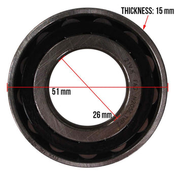 Flywheel Side Bearing; Vespa Rally