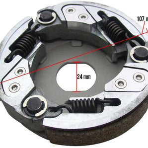 NCY Adjustable Clutch ( 107mm ); Yamaha/Minarelli