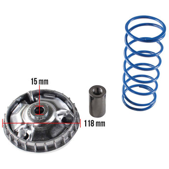 Polini Performance Variator; GY6, Buddy 125, Kymco Agility