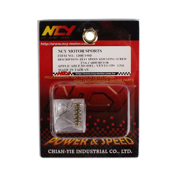 NCY Idle Screw (CVK Carb); GY6, QMB139