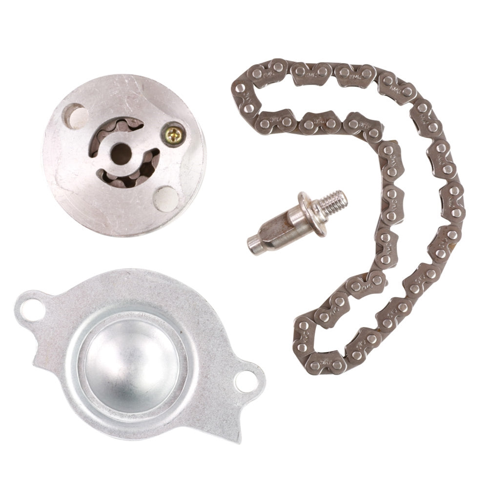 Blue Line Oil Pump and Chain Assembly; GY6 150
