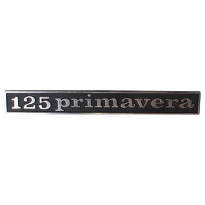 Emblem  (rear) ; 125 Primavera