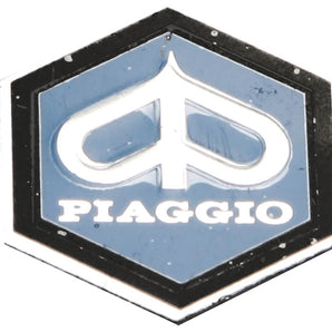 Emblem, Piaggio Hexagon (Vespa P/PX), front