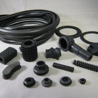 Basic Rubber Kit, Black, 17 Pcs