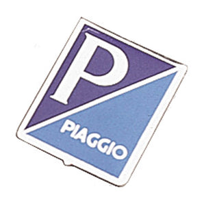 Piaggio Shield Emblem (Aluminum); Most 60s Vespas