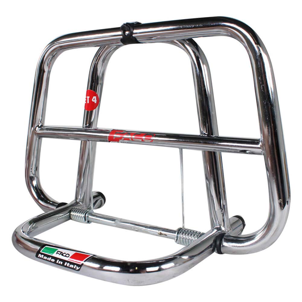 Small Front Rack (Chrome); Vespa ET2/ET4 – Scooterworks USA, LLC
