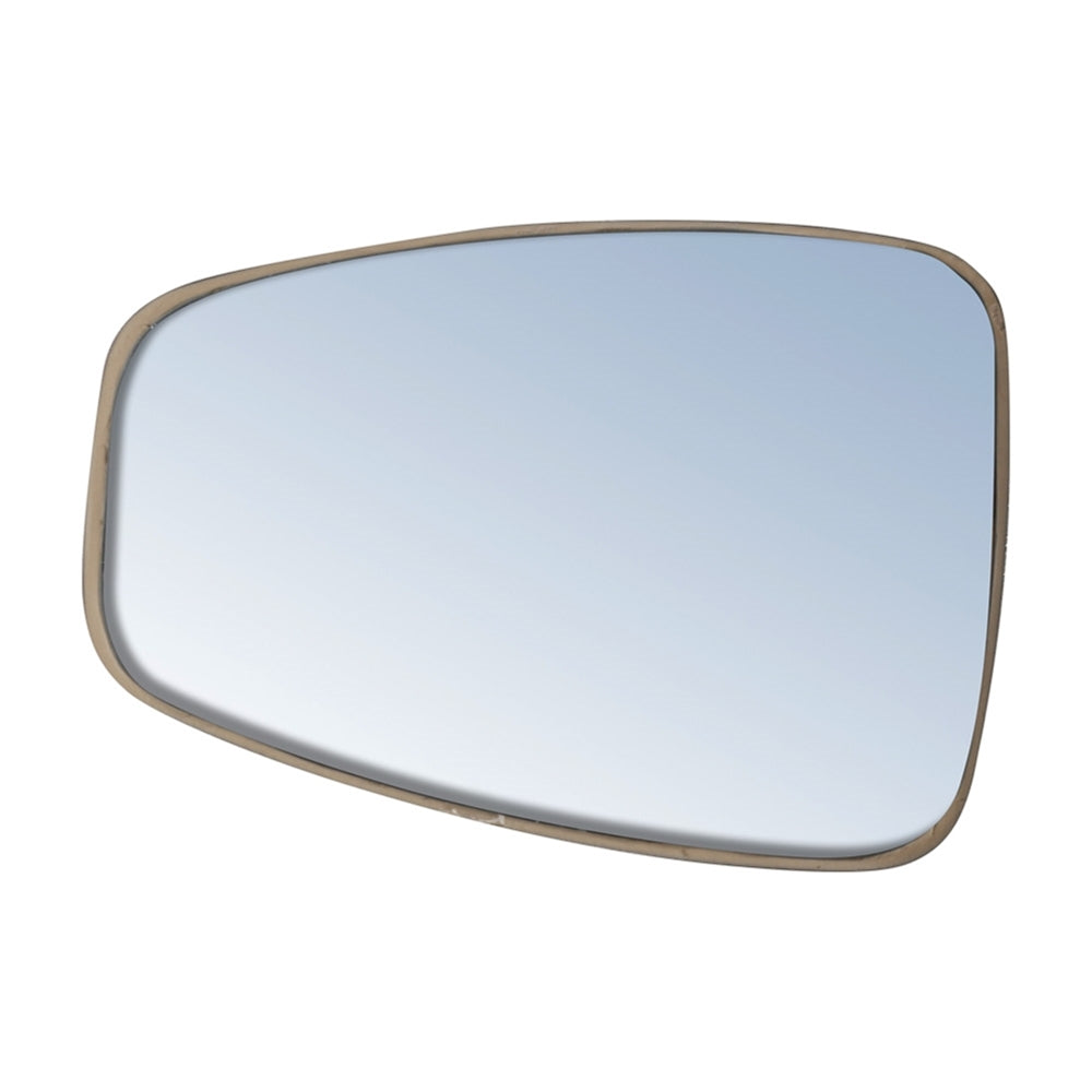 Stadium Style Mirror; Chrome (14" Stem)